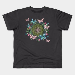 Chakra butterflies Kids T-Shirt